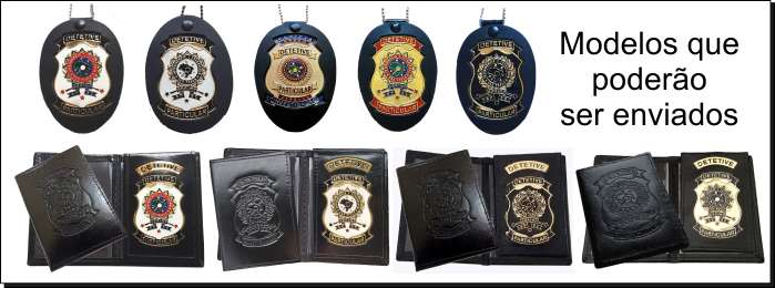distintivo de detetive particular 22